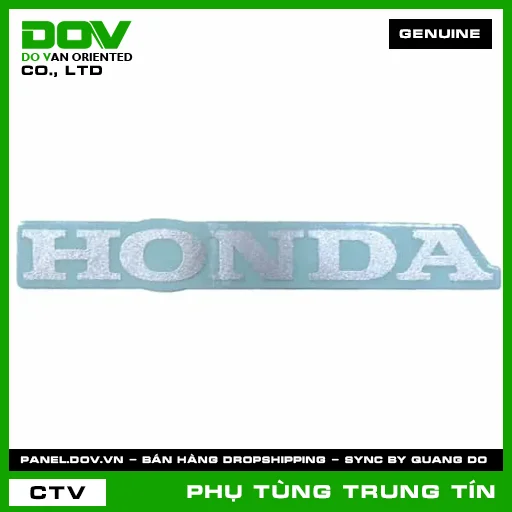 MÁC CHỮ HONDA 75MM *NH411* | 86101-K35-V00ZA | HONDA (PCX, PCX 125, PCX 125/150, PCX 160) — 86101K35V00ZA