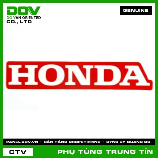 MÁC CHỮ HONDA 70MM *R383* | 86101-K45-NL0ZB | HONDA — 86101K45NL0ZB