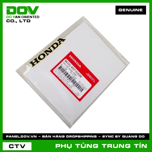 TEM CHỮ HONDA 75MM | 86101-K57-V10ZB | HONDA (BLADE 110) — 86101K57V10ZB