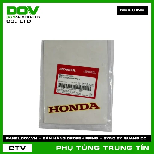 TEM HONDA 85MM *R340* | 86103-K44-V30ZA | HONDA — 86103K44V30ZA