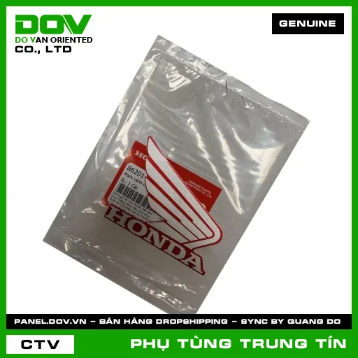 MARK CÁNH CHIM PHẢI 80MM *R340 | 86201-KYZ-V60ZB | HONDA (FUTURE 125) — 86201KYZV60ZB