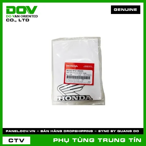 MARK CÁNH CHIM TRÁI 80MM *NHB2 | 86202-KYZ-V60ZD | HONDA (FUTURE 125) — 86202KYZV60ZD