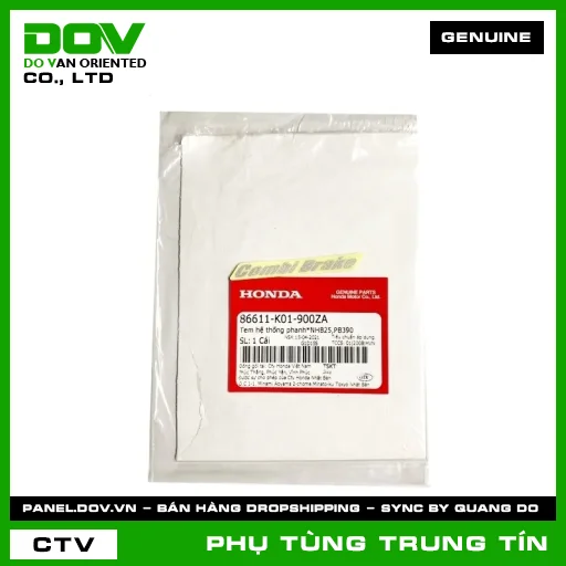 TEM HỆ THỐNG PHANH*NHB25,PB390 | 86611-K01-900ZA | HONDA (PCX 125/150, SH 125/150, SH 125/160, SH MODE) — 86611K01900ZA