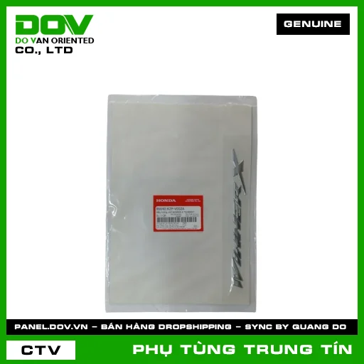 BIỂU TƯỢNG CHỮ WINNER X *NHB56M* | 86640-K2P-V00ZA | HONDA (WINNER X) — 86640K2PV00ZA