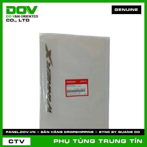LOGO CHỮ WINNER X *NHA76* | 86640-K56-V60ZA | HONDA (WINNER X) — 86640K56V60ZA