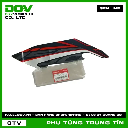 TEM ỐP TRƯỚC PHẢI A *NHB25B* | 86641-K2P-V10ZB | HONDA (WINNER X) — 86641K2PV10ZB