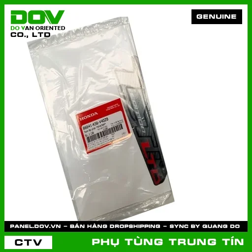 TEM ỐP PHẢI *NHA76M* | 86641-K56-V40ZB | HONDA — 86641K56V40ZB
