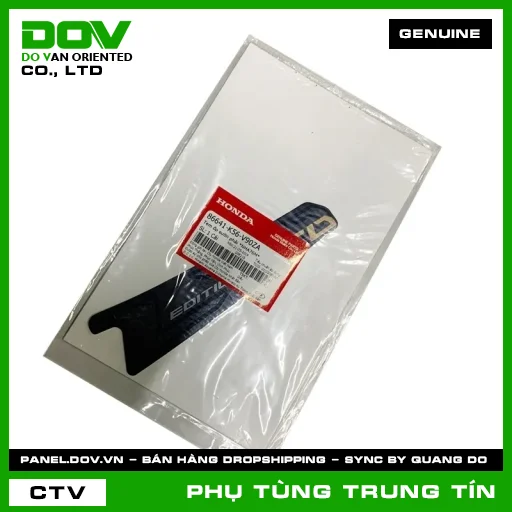 TEM ỐP SƯỜN PHẢI *NHA76M* | 86641-K56-V90ZA | HONDA — 86641K56V90ZA