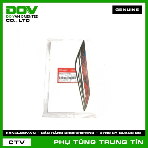 TEM A CÁNH YẾM PHẢI *TYPE1* *NHB25* | 86641-K57-AC0ZD | HONDA (BLADE 110) — 86641K57AC0ZD
