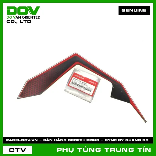 TEM ỐP TRƯỚC PHẢI *NHA76M* | 86641-K66-VG0ZA | HONDA — 86641K66VG0ZA