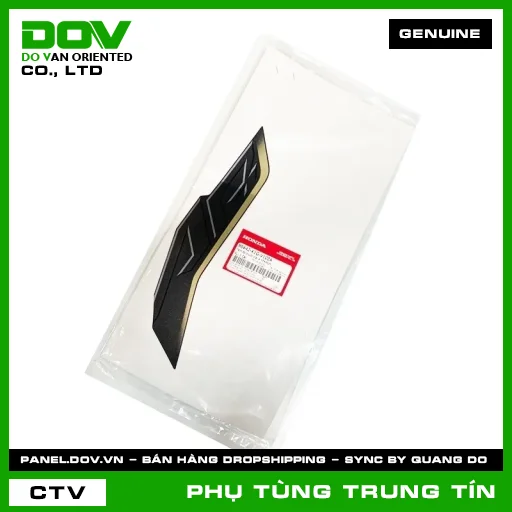 TEM ỐP TRƯỚC TRÁI A *TYPE1* | 86642-K1G-V10ZA | HONDA (AIR BLADE 125/150) — 86642K1GV10ZA