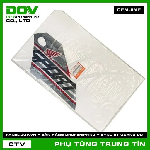 TEM ỐP TRƯỚC TRÁI *NHB56M* | 86642-K2P-V00ZA | HONDA (WINNER X) — 86642K2PV00ZA