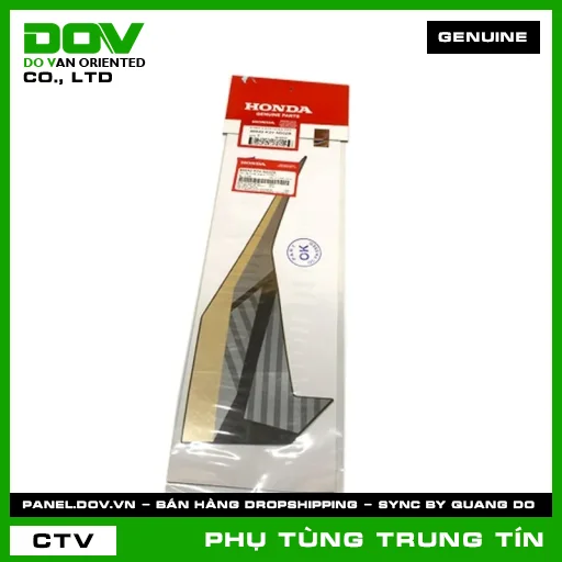 TEM ỐP TRƯỚC PHẢI A *TYPE1* | 86642-K2V-N50ZB | HONDA — 86642K2VN50ZB