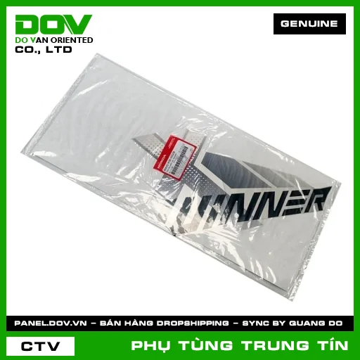 TEM ỐP SƯỜN TRÁI *NHA40* | 86642-K56-V50ZB | HONDA (WINNER X) — 86642K56V50ZB