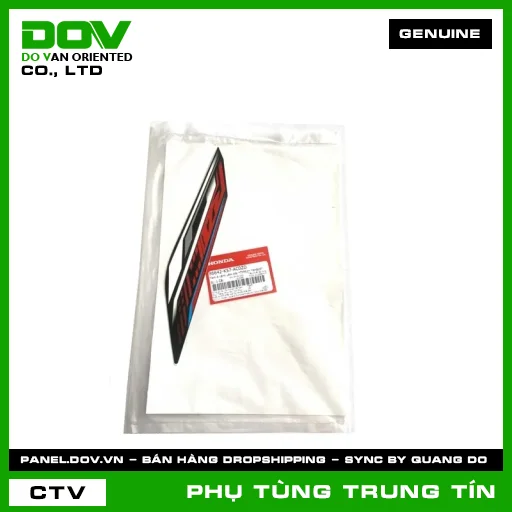 TEM A CÁNH YẾM TRÁI *TYPE1* *NHB25* | 86642-K57-AC0ZD | HONDA (BLADE 110) — 86642K57AC0ZD