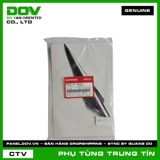 TEM A ỐP YẾM TRÁI *NHA62M* | 86642-KYL-860ZA | HONDA — 86642KYL860ZA