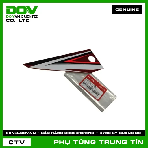 TEM ỐP ỐNG YẾM PHẢI *R340C* | 86643-K03-V70ZC | HONDA (WAVE RSX 110) — 86643K03V70ZC