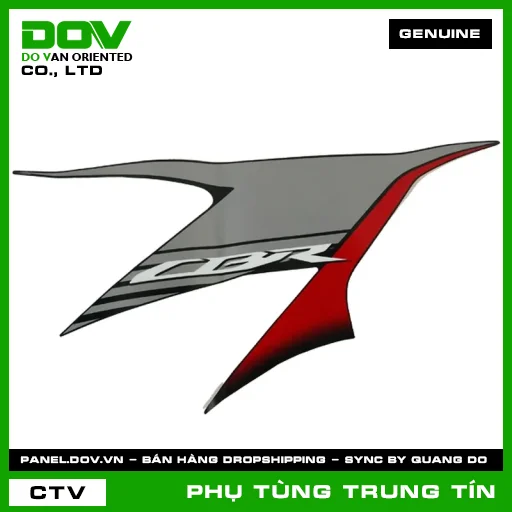 TEM A ỐP TRUNG TÂM PHẢI *TYPE1* | 86643-K45-A20ZA | HONDA — 86643K45A20ZA