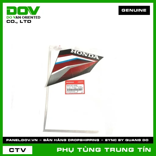 TEM B CÁNH YẾM PHẢI *TYPE2* *R340* | 86643-K57-AC0ZC | HONDA (BLADE 110) — 86643K57AC0ZC