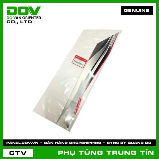 TEM ỐP SƯỜN PHẢI *NHA62M* | 86643-KYZ-G00ZA | HONDA (FUTURE 125) — 86643KYZG00ZA