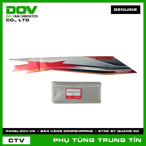 TEM ỐP SƯỜN PHẢI *R340C* | 86643-KYZ-G00ZB | HONDA (FUTURE 125) — 86643KYZG00ZB