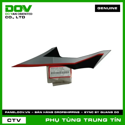 TEM ỐP TRƯỚC TRÁI B *NHB25B* | 86644-K2P-V10ZB | HONDA (WINNER X) — 86644K2PV10ZB