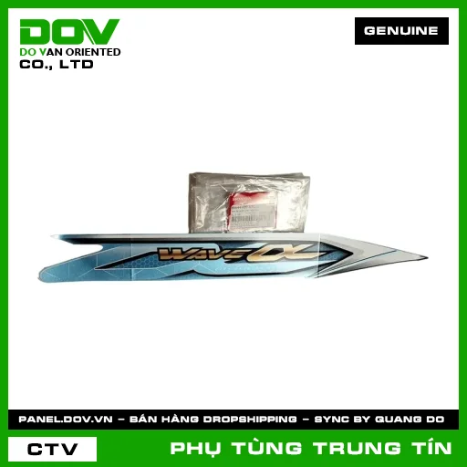 TEM ỐP SƯỜN PHẢI *B203M* | 86644-K89-V20ZB | HONDA (WAVE ALPHA 110) — 86644K89V20ZB