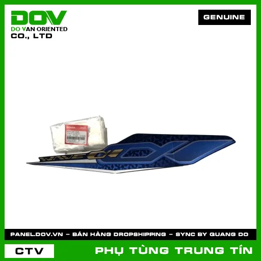 TEM ỐP SƯỜN PHẢI *PB421M* | 86644-K89-V30ZA | HONDA (WAVE ALPHA 110) — 86644K89V30ZA