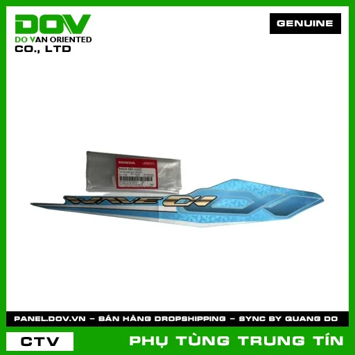 TEM ỐP SƯỜN PHẢI *B203M* | 86644-K89-V30ZC | HONDA (WAVE ALPHA 110) — 86644K89V30ZC