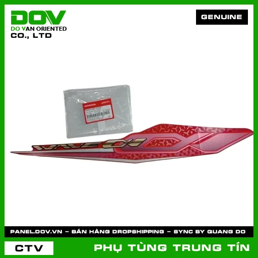 TEM ỐP SƯỜN PHẢI *R263* | 86644-K89-V30ZF | HONDA (WAVE ALPHA 110) — 86644K89V30ZF