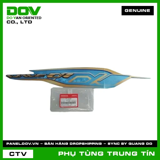 TEM ỐP SƯỜN PHẢI *B203* | 86644-K89-V50ZB | HONDA (WAVE ALPHA 110) — 86644K89V50ZB