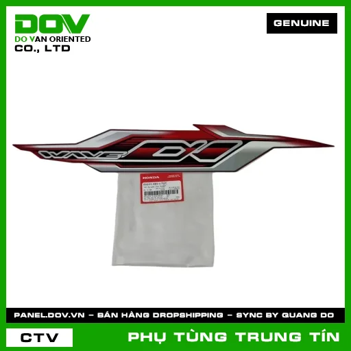 TEM ỐP SƯỜN PHẢI *R389* | 86644-K89-V70ZC | HONDA (WAVE ALPHA 110) — 86644K89V70ZC