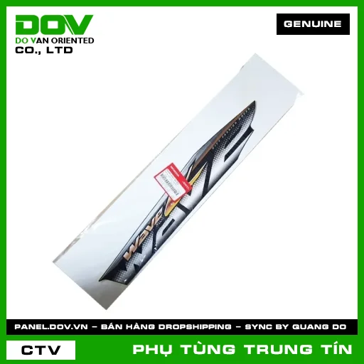 TEM ỐP SƯỜN PHẢI' *NHA69* | 86644-KWY-A20ZE | HONDA (WAVE 100) — 86644KWYA20ZE