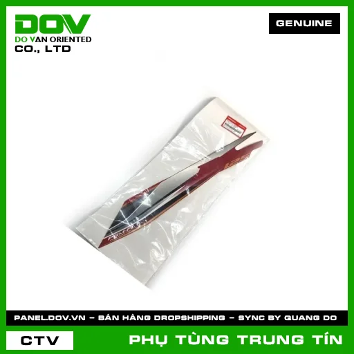 TEM ỐP SƯỜN TRÁI *R340C* | 86644-KYZ-G00ZB | HONDA (FUTURE 125) — 86644KYZG00ZB