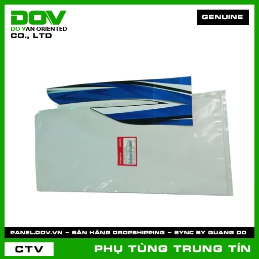 TEM ỐP TRUNG TÂM PHẢI *B206M* | 86645-K03-V70ZB | HONDA (WAVE RSX 110) — 86645K03V70ZB