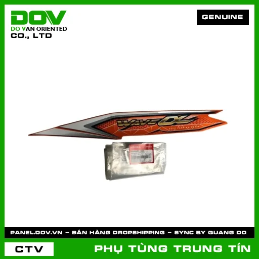 TEM ỐP SƯỜN TRÁI *YR322C* | 86645-K89-V40ZA | HONDA (WAVE ALPHA 110) — 86645K89V40ZA
