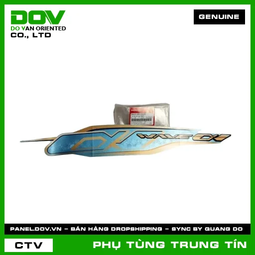TEM ỐP SƯỜN TRÁI *B203* | 86645-K89-V50ZB | HONDA (WAVE ALPHA 110) — 86645K89V50ZB