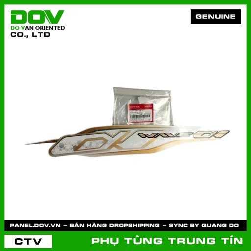 TEM ỐP SƯỜN TRÁI *NHB55* | 86645-K89-V50ZC | HONDA (WAVE ALPHA 110) — 86645K89V50ZC