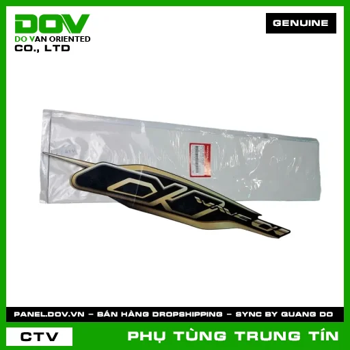 TEM ỐP SƯỜN TRÁI *NHB25* | 86645-K89-V50ZD | HONDA (WAVE ALPHA 110) — 86645K89V50ZD