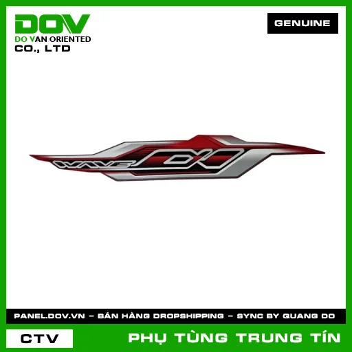 TEM ỐP SƯỜN TRÁI *R389* | 86645-K89-V70ZC | HONDA (WAVE ALPHA 110) — 86645K89V70ZC