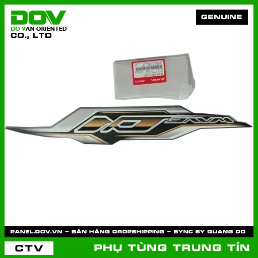 TEM ỐP SƯỜN TRÁI *NHA76* | 86645-K89-V70ZD | HONDA (WAVE ALPHA 110) — 86645K89V70ZD