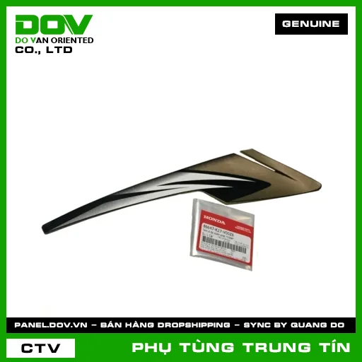 TEM A ỐP SƯỜN PHẢI *Y208* | 86647-K27-V00ZB | HONDA (AIR BLADE 125) — 86647K27V00ZB