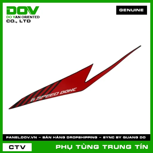 TEM C ỐP TRUNG TÂM PHẢI *TYPE1* | 86647-K45-A20ZA | HONDA — 86647K45A20ZA