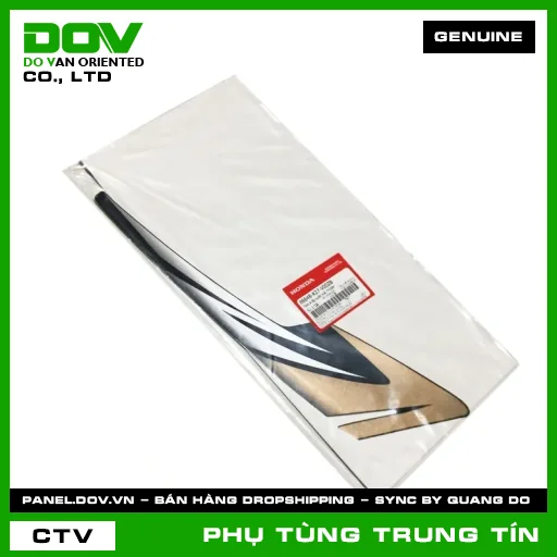 TEM A ỐP SƯỜN TRÁI *Y208* | 86648-K27-V00ZB | HONDA (AIR BLADE 125) — 86648K27V00ZB