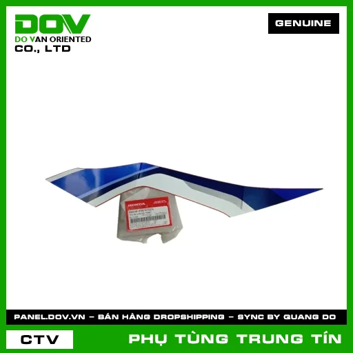 TEM ỐP SƯỜN TRÁI *R389* | 86648-K56-V70ZA | HONDA (WINNER X) — 86648K56V70ZA