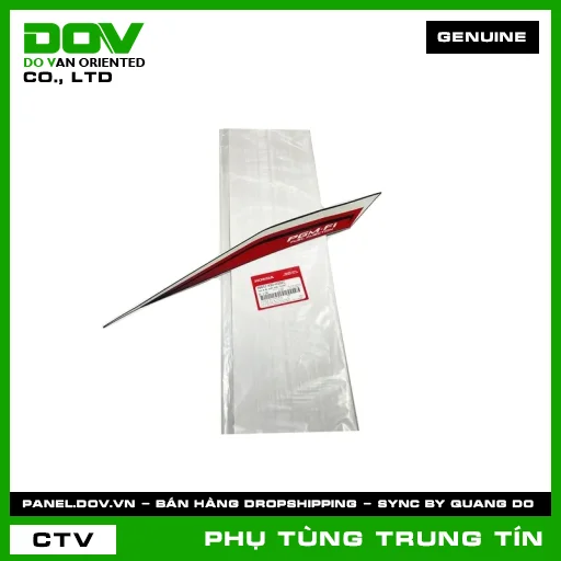 TEM B ỐP SƯỜN PHẢI *R340* | 86651-K90-VG0ZC | HONDA — 86651K90VG0ZC