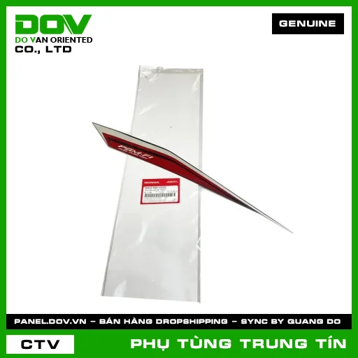 TEM B ỐP SƯỜN TRÁI *R340* | 86652-K90-VG0ZC | HONDA — 86652K90VG0ZC