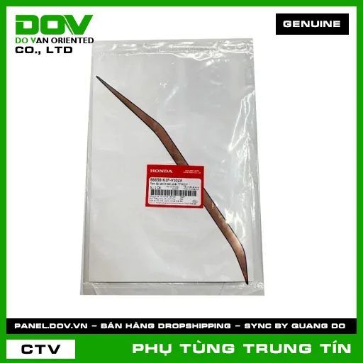 TEM ỐP SÀN B BÊN PHẢI *TYPE1* | 86658-K1F-V10ZA | HONDA (AIR BLADE 125/150) — 86658K1FV10ZA