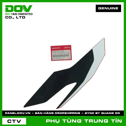 TEM MẶT NẠ TRƯỚC TRÁI *R389* | 86662-K56-V70ZA | HONDA (WINNER X) — 86662K56V70ZA