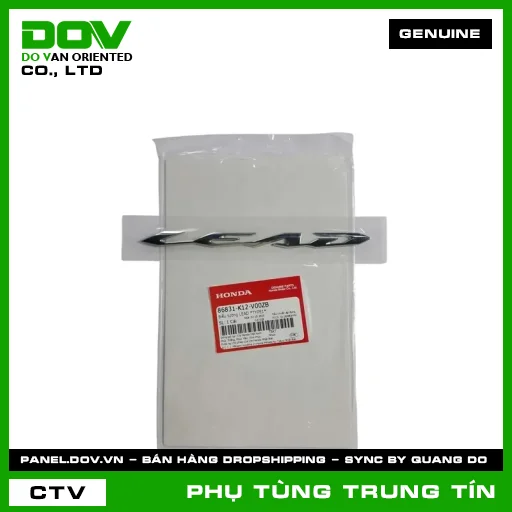 BIỂU TƯỢNG LEAD *TYPE1* | 86831-K12-V00ZB | HONDA (LEAD 125) — 86831K12V00ZB
